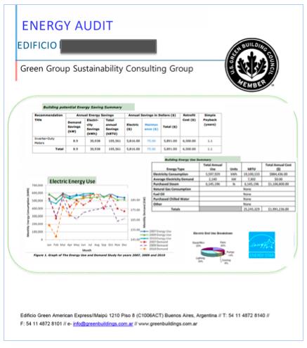 Auditoria de eficiencia energética