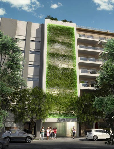 Avances en la obra del primer edificio sustentable de C�rdoba