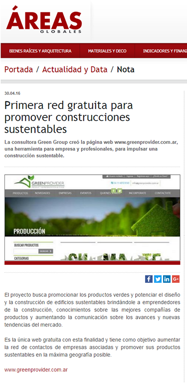 Primera red gratuita para promover construcciones sustentables