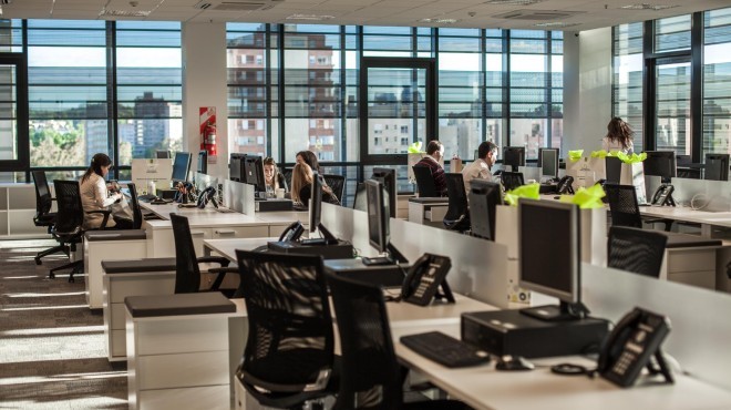 A green building with certified standards